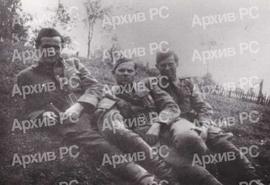 Припадници 14. средњобосанске ударне бригаде: 2. Миле Тркуља, 3. Славко Зрнић