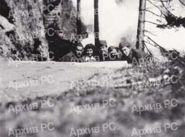 1. Живко Билбија, 2. Зора, супруга Славка Родића, 3. Осман Ибраковић, 4. Ђорђе Чича, 5. Ахмет Хро...