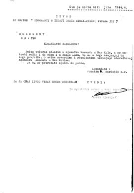 Извод из „Документи о издаји Драже Михаиловића“