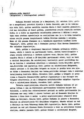 Душанка Душа Перовић