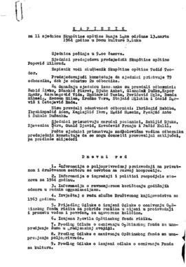 11. сједница Скупштине општине