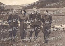 Бранко Бабич Словенац (замјеник политичког комесара 9. корпуса НОВЈ), Стане Поторчар (командант 3...